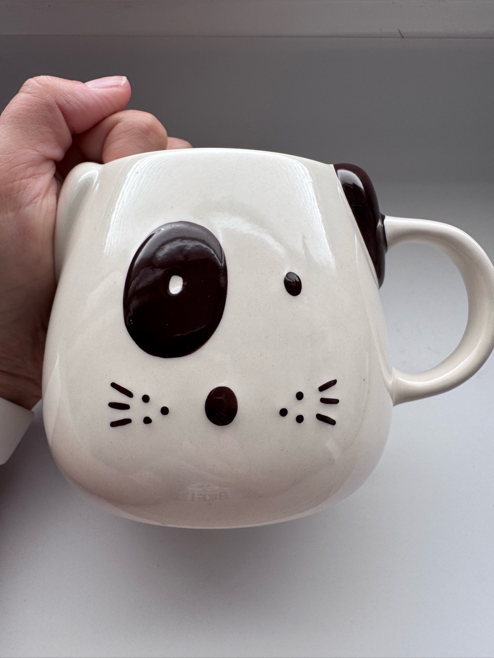 World Market 3D Dog Face Mug